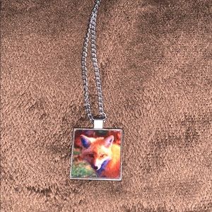 Cute fox necklace